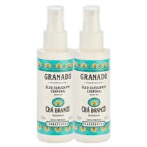 Kit 2 Óleo Corporal Suavizante Chá Branco Granado Terrapeutics 120ml
