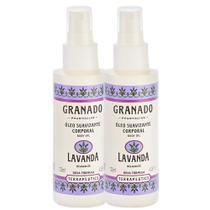Kit 2 Óleo Corporal Suavizante Lavanda Granado Terrapeutics 120ml