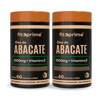 Kit 2 Óleo de Abacate com Vitamina E 1000mg 60 Cápsulas Fitoprime Kit 2 Óleo de Abacate com Vitamina E 1000mg 60 Cápsulas Fitoprime