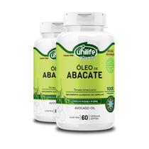 Kit 2 Óleo De Abacate Unilife 60 Cápsulas