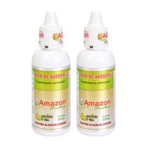 Kit 2 Óleo De Avestruz Ômega 3, 6, 7 E 9 Vitaminas A, D E 100% Natural Suplemento Alimentar Gotas