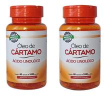 Kit 2 Óleo de Cártamo (Ácido Linoléico) 60 Cápsulas 1000mg Kit 2 Óleo de Cártamo (Ácido Linoléico) 60 Cápsulas 1000mg