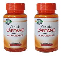 Kit 2 Óleo de Cártamo (Ácido Linoléico) 60 Cápsulas 1000mg - NathurePro