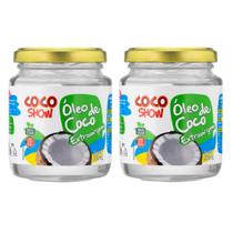 Kit 2 Óleo de Coco Extravirgem Copra Coco Show 200ml