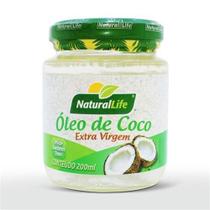 Kit 2 Óleo De Coco Natural Life Extra Virgem Embalagem 200Ml