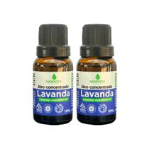 Kit 2 Óleo de Lavanda Natuseiva 15mL Concentrado Calmante Natural, Relaxante e Cuidados com a Pele