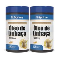 Kit 2 Óleo de Linhaça 1000mg 60 cápsulas Fitoprime
