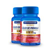Kit 2 Óleo de Prímula 1000mg Catarinense 40 Cápsulas