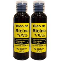 kit 2 Óleo de Rícino By-Biotype 60ml Fortalecimento capilar kit 2 Óleo de Rícino By-Biotype 60ml Fortalecimento capilar