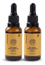 Kit 2 Óleo De Rícino P/ Cílios E Sobrancelhas Dermopac 30ml