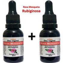 Kit 2 Óleo De Rosa Mosqueta RUBIGINOSA 100% Puro 60ml