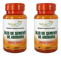 Kit 2 Óleo de semente de abóbora 60 Cápsulas 1000mg Kit 2 Óleo de semente de abóbora 60 Cápsulas 1000mg