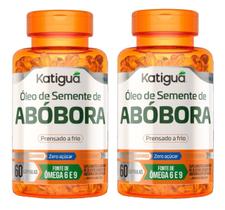 Kit 2 Óleo De Semente De Abóbora 60 Cápsulas Katigua