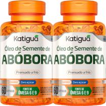 Kit 2 Óleo de Semente de Abóbora 60 Cápsulas Katigua