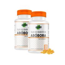 Kit 2 óleo de semente de abóbora c/ vitamina e 120caps