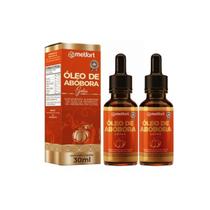 Kit 2 Óleo De Semente De Abóbora Gotas Puro Melfort