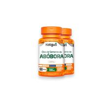 Kit 2 Óleo de Semente de Abóbora Katiguá 1000mg 60 Cápsulas Kit 2 Óleo de Semente de Abóbora Katiguá 1000mg 60 Cápsulas