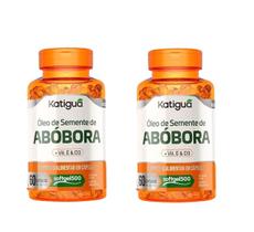 Kit 2 Óleo De Semente De Abóbora + Vit E Vit D3 - 60 Caps