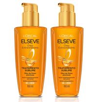 Kit 2 Óleo Elseve Extraordinário Tratamento 100ml Brilho Total Kit 2 Óleo Elseve Extraordinário Tratamento 100ml Brilho Total