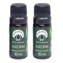Kit 2 Óleo Essencial Alecrim 100% Puro e Natural Bioessencia 10ml