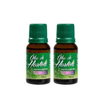 Kit 2 Óleo Essencial de Hortelã Menta Piperita BioSeiva 15ml Aromaterapia Massagem Difusor
