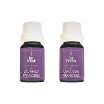 Kit 2 Óleo Essencial De Lavanda ( Lavandula Officinalis) 10ml Lar Fresh