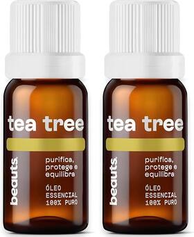 Kit 2 Óleo Essencial Melaleuca 10ml Beauts 100% Puro Kit 2 Óleo Essencial Melaleuca 10ml Beauts 100% Puro