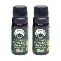 Kit 2 Óleo Essencial Natural Funcho Erva Doce Bioessencia 10ml