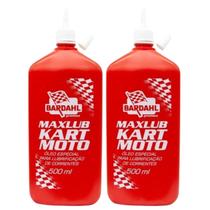 Kit 2 Óleo Lubrificante Corrente Bardahl Maxlub Kart E Moto