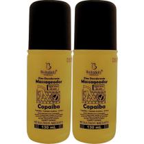 Kit 2 Óleo Massageador Para Pernas Copaiba Centela Asiática