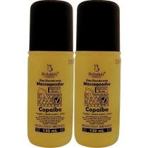 Kit 2 Óleo Massageador Para Pernas Copaiba Centela Asiática