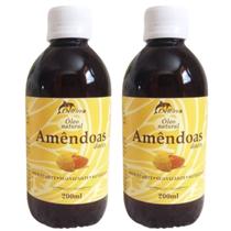 Kit 2 Óleo Natural De Amêndoas Doces 200Ml - Delfino