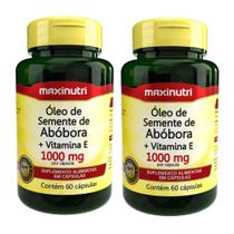 Kit 2 Óleo Semente de Abóbora + Vitamina E 60 Cáps Maxinutri Kit 2 Óleo Semente de Abóbora + Vitamina E 60 Cáps Maxinutri