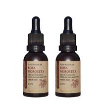 Kit 2 Óleo Vegetal de Rosa Mosqueta Via Aroma 30ml Kit 2 Óleo Vegetal de Rosa Mosqueta Via Aroma 30ml