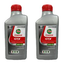 Kit 2 Óleos Castrol Gtx Ultraclean 10w40 Semissintético Kit 2 Óleos Castrol Gtx Ultraclean 10w40 Semissintético