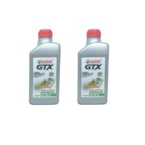 Kit 2 Óleos Castrol Gtx Ultraclean 10w40 Semissintético