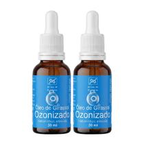 Kit 2 Óleos de Girassol Ozonizado 30ml - 100% Puro Kit 2 Óleos de Girassol Ozonizado 30ml - 100% Puro
