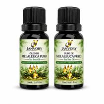 Kit 2 Óleos de Melaleuca (Tea Tree) 100% Puro - 2x20 ml Kit 2 Óleos de Melaleuca (Tea Tree) 100% Puro - 2x20 ml