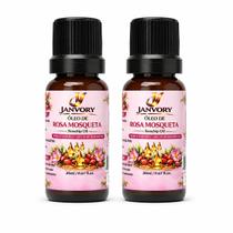 Kit 2 Óleos de Rosa Mosqueta 100% Puro 2x20 ml