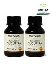 Kit 2 Óleos de Sucupira 60ml cada 100 Puro BelezaNatu Kit 2 Óleos de Sucupira 60ml cada 100 Puro BelezaNatu