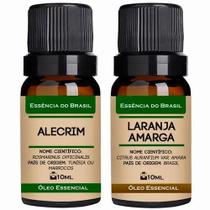 Kit 2 Óleos Essenciais 10ml - Alecrim + Laranja Amarga