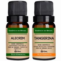Kit 2 Óleos Essenciais 10ml - Alecrim + Tangerina