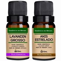 Kit 2 Óleos Essenciais 10ml - Lavandim + Anis Estrelado