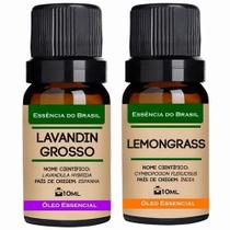 Kit 2 Óleos Essenciais 10ml - Lavandim + Lemongrass