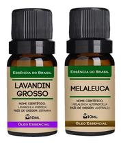 Kit 2 Óleos Essenciais 10Ml - Lavandim + Melaleuca