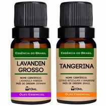 Kit 2 Óleos Essenciais 10ml - Lavandim + Tangerina