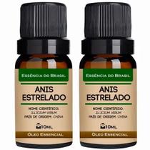 Kit 2 Óleos Essenciais - 2 Anis Estrelado 10ml Kit 2 Óleos Essenciais - 2 Anis Estrelado 10ml