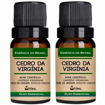 Kit 2 Óleos Essenciais - 2 Cedro Da Virgínia 10ml