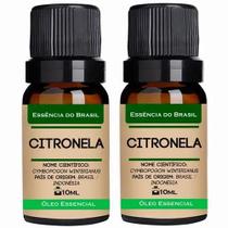 Kit 2 Óleos Essenciais - 2 Citronela 10ml