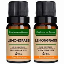 Kit 2 Óleos Essenciais - 2 Lemongrass 10ml